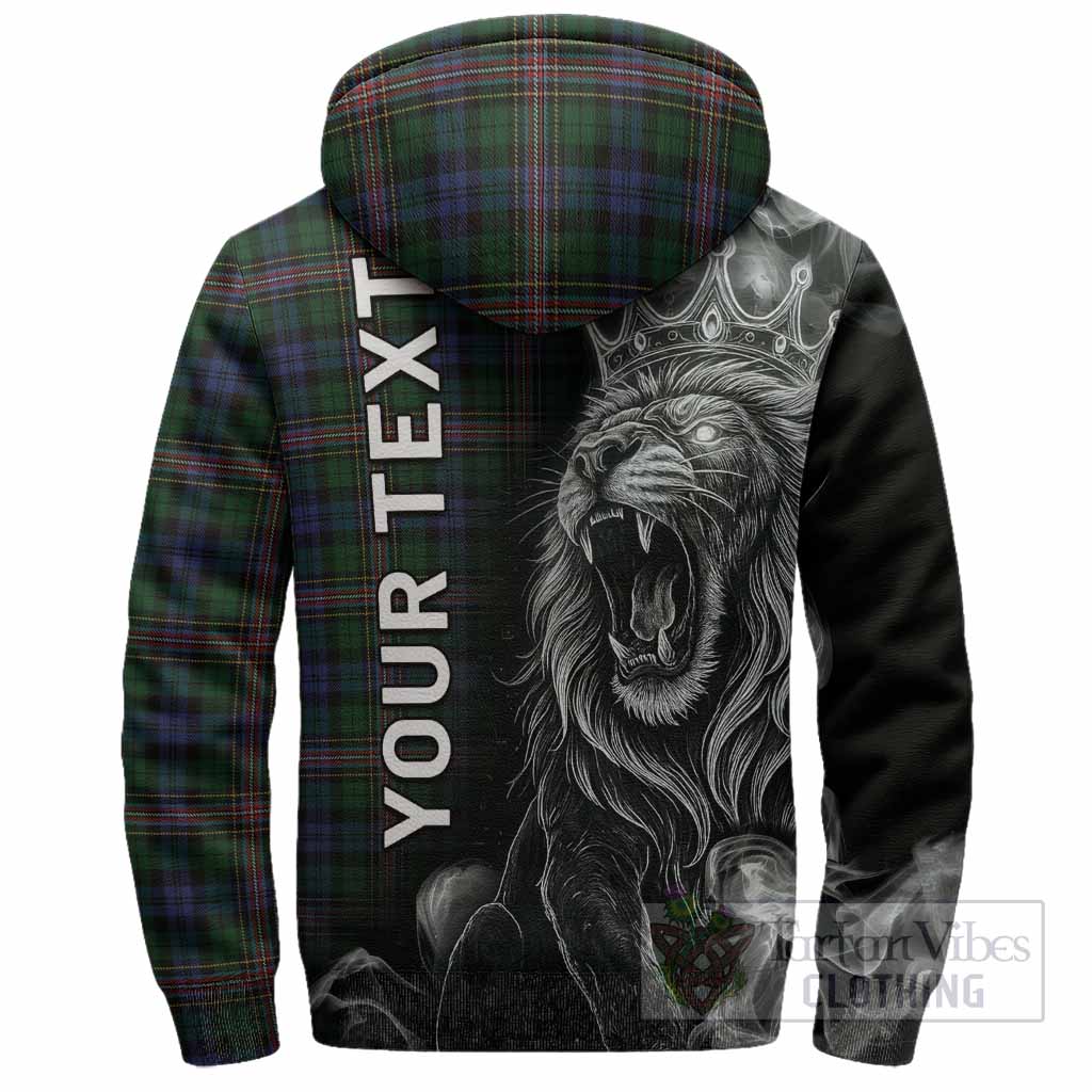 Allison Tartan Sherpa Hoodie Roaring Lion Heritage