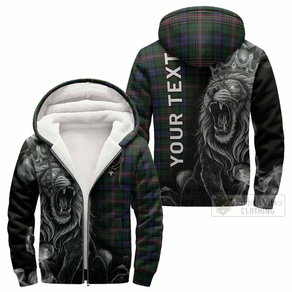 Allison Tartan Sherpa Hoodie Roaring Lion Heritage
