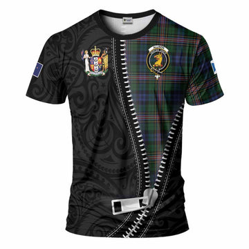 Allison Tartan T-Shirt New Zealand Pattern Unique Zipper Stylized