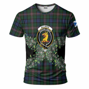 Allison Tartan T-Shirt Thistle Scottish Spirit