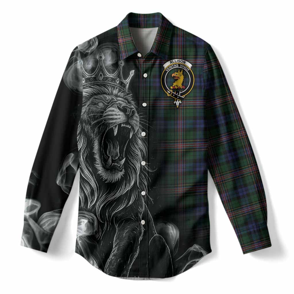 Allison Tartan Women Casual Shirt Roaring Lion Heritage