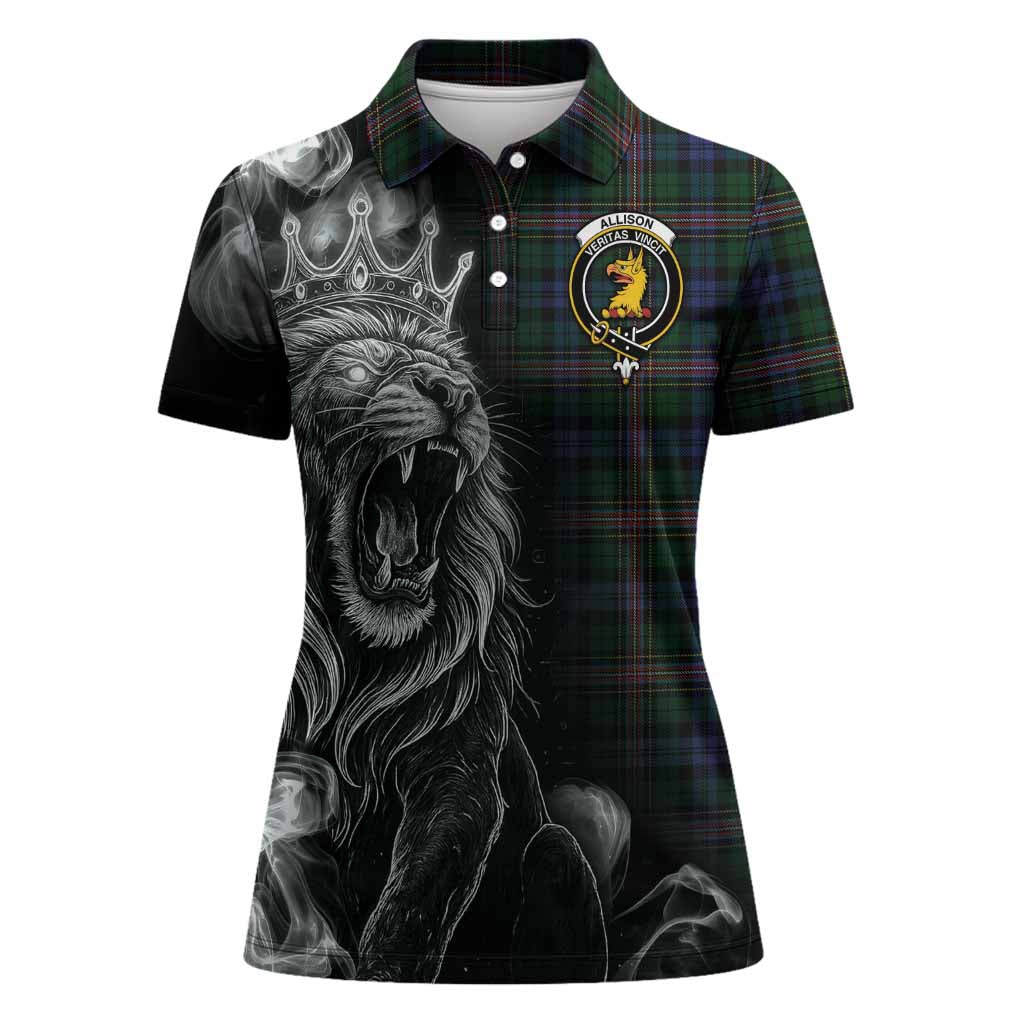 Allison Tartan Women Polo Shirt Roaring Lion Heritage