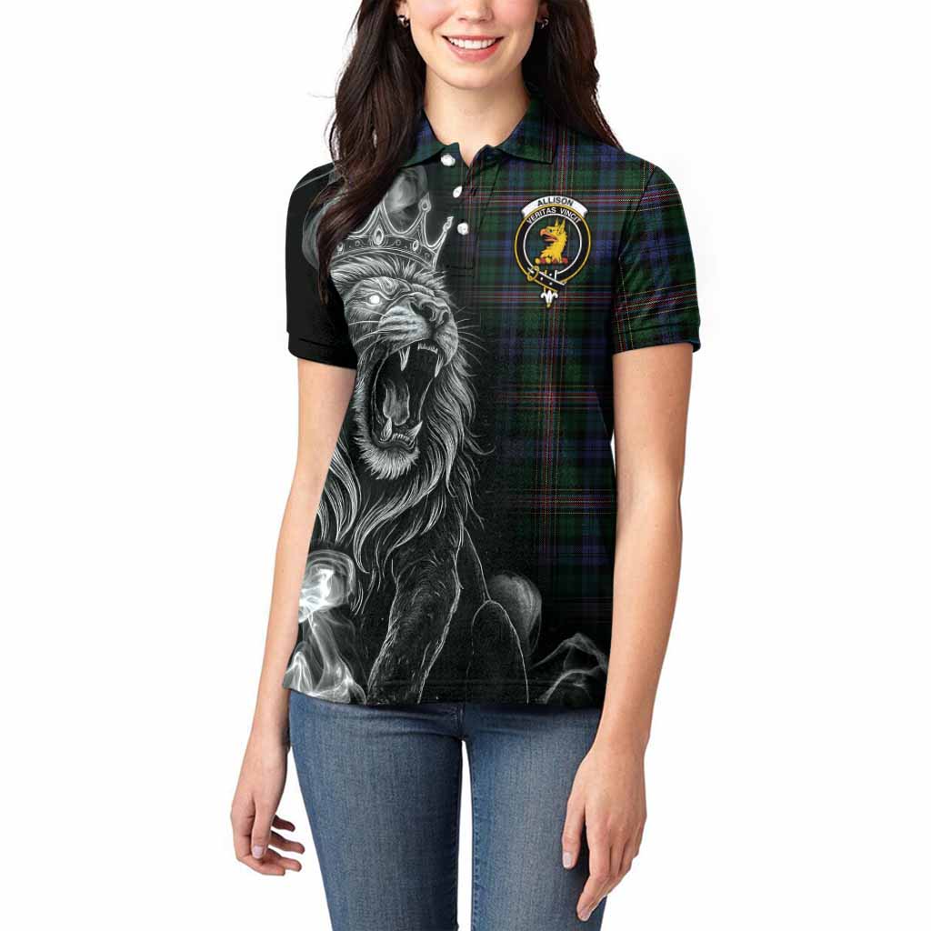 Allison Tartan Women Polo Shirt Roaring Lion Heritage