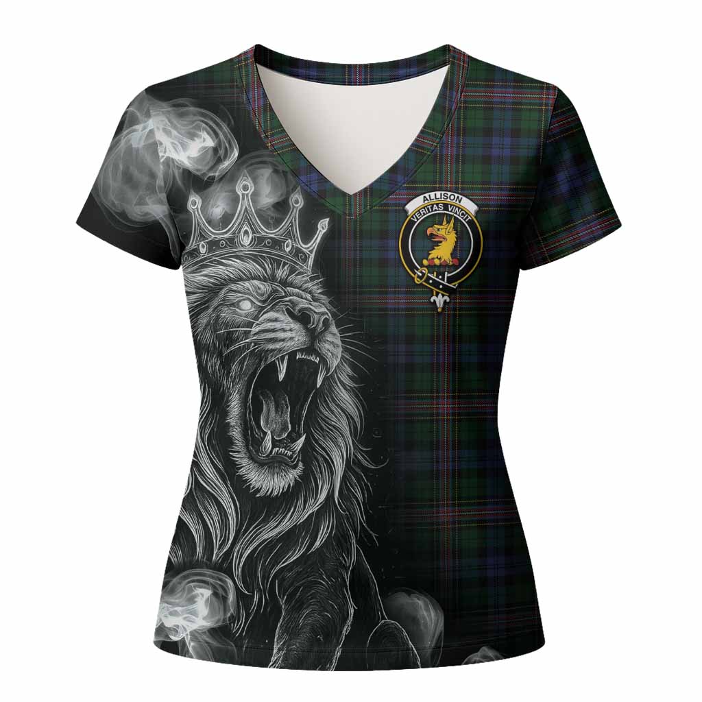Allison Tartan Women T shirt Roaring Lion Heritage