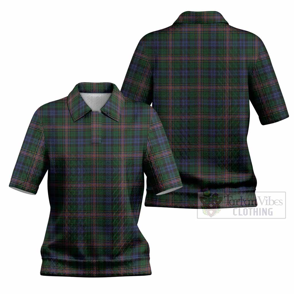 Allison Tartan Women’s Polo Sweater Top
