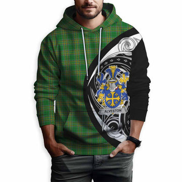 Tartan Vibes Clothing Alveston Irish Clan Hoodie Celtic Circle Style