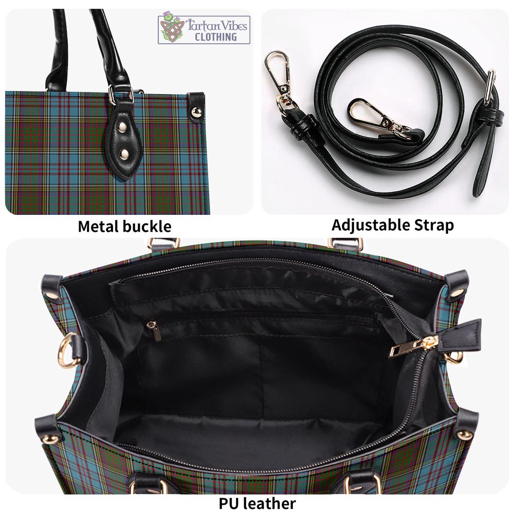 Tartan Vibes Clothing Anderson Tartan Luxury Leather Handbags