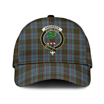 Anderson Tartan Classic Cap with Family Crest
