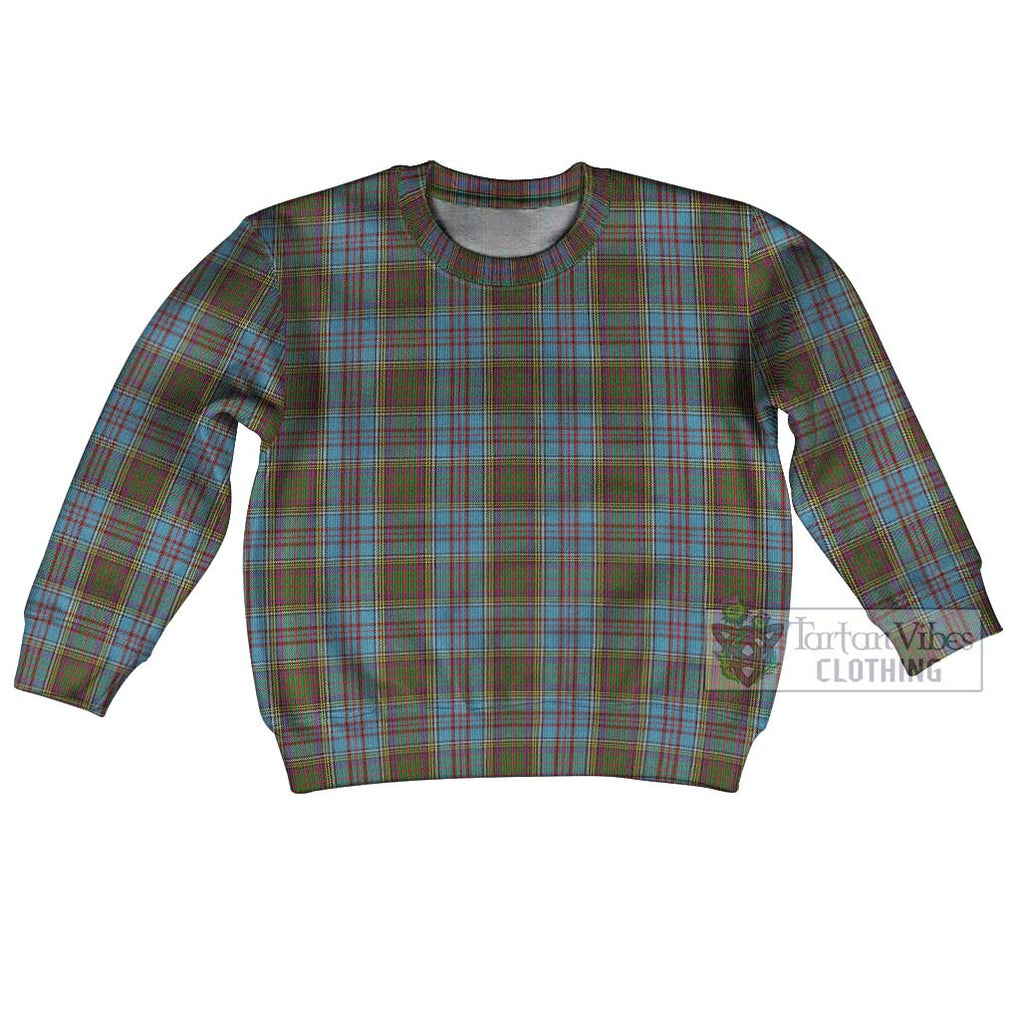 Tartan Vibes Clothing Anderson Tartan Kid Ugly Sweater