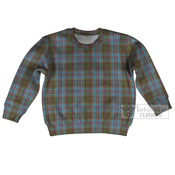 Tartan Vibes Clothing Anderson Tartan Kid Ugly Sweater
