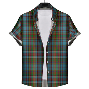 Anderson Tartan Short Sleeve Button Down Shirt - Tartanvibesclothing