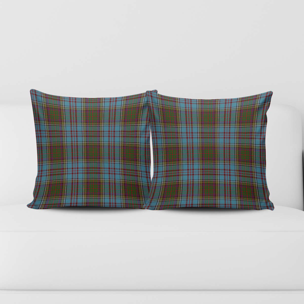 Anderson Tartan Pillow Cover Square Pillow Cover - Tartanvibesclothing