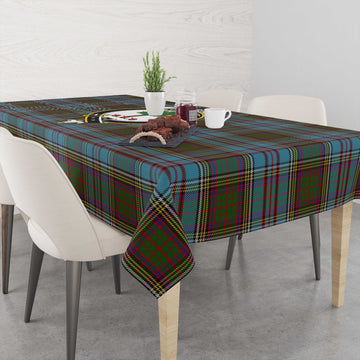 Anderson Tatan Tablecloth with Family Crest - Tartanvibesclothing