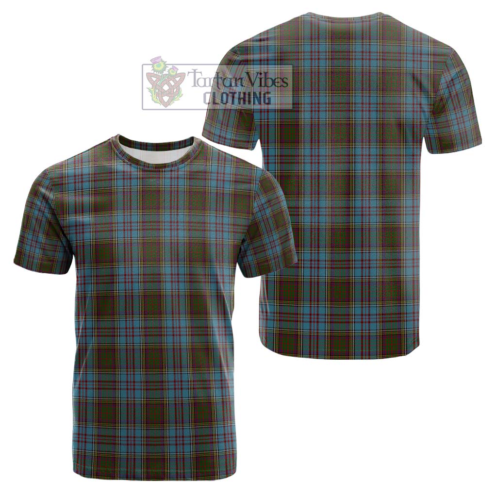 Anderson Tartan Cotton T-Shirt Kid's Shirt - Tartanvibesclothing Shop