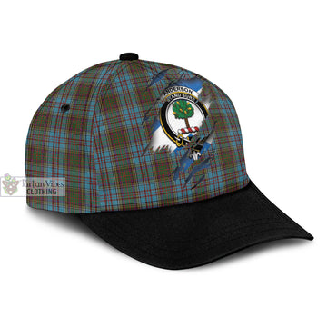 Anderson Tartan Classic Cap with Family Crest In Me Style