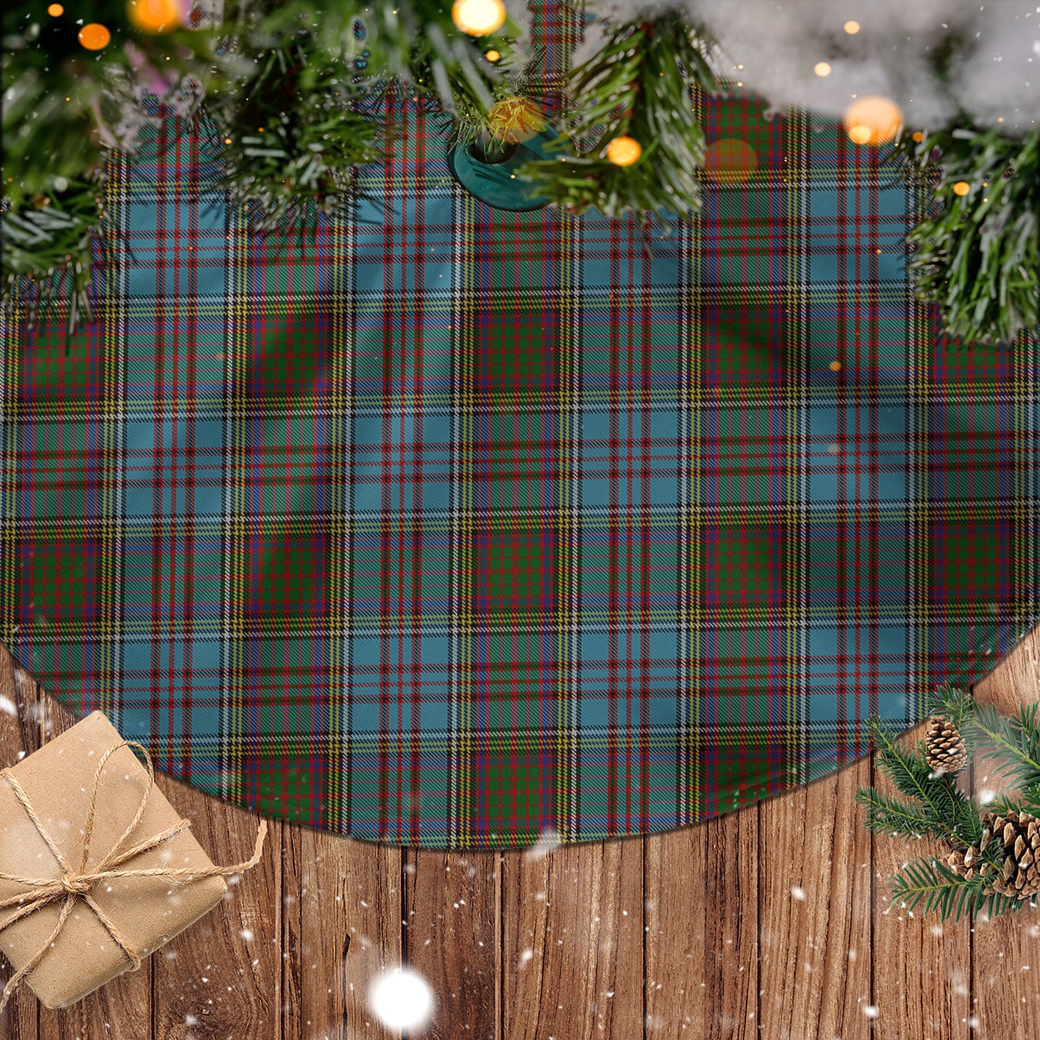 Anderson Tartan Christmas Tree Skirt - Tartanvibesclothing