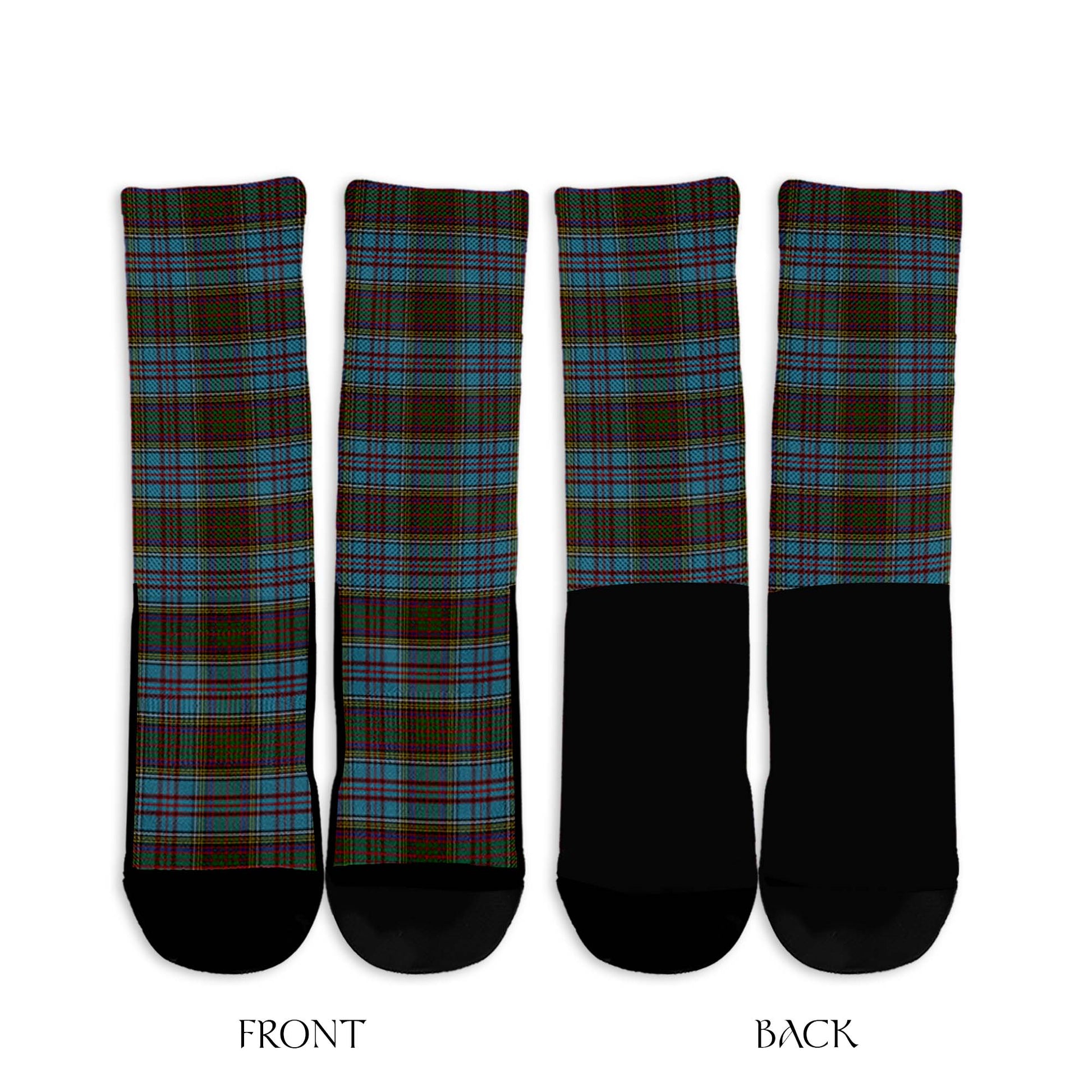 Anderson Tartan Crew Socks - Tartanvibesclothing