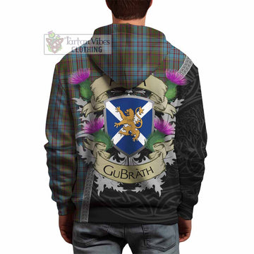 Anderson Tartan Family Crest Hoodie Lion Rampant Royal Thistle Shield Celtic Inspired