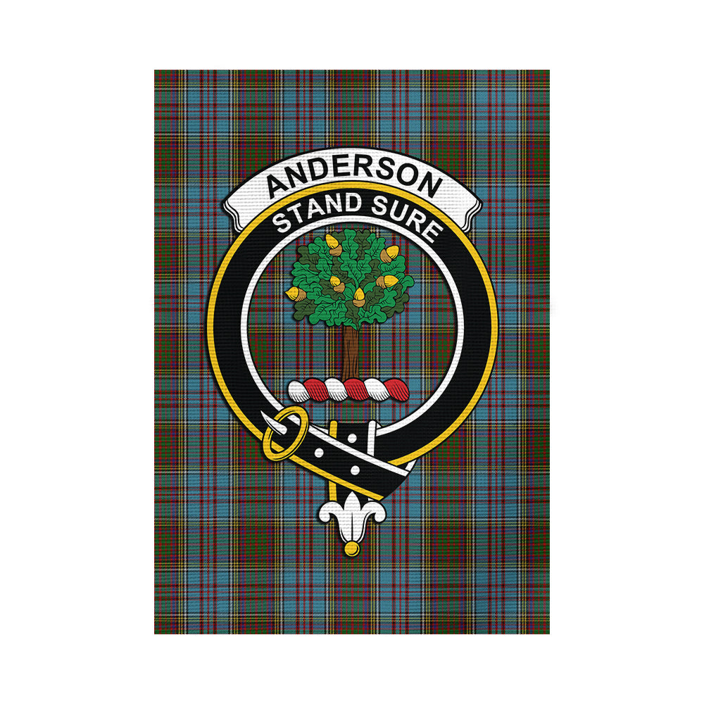 Anderson Tartan Flag with Family Crest - Tartan Vibes Clothing
