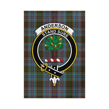 Anderson Tartan Flag with Family Crest - Tartan Vibes Clothing
