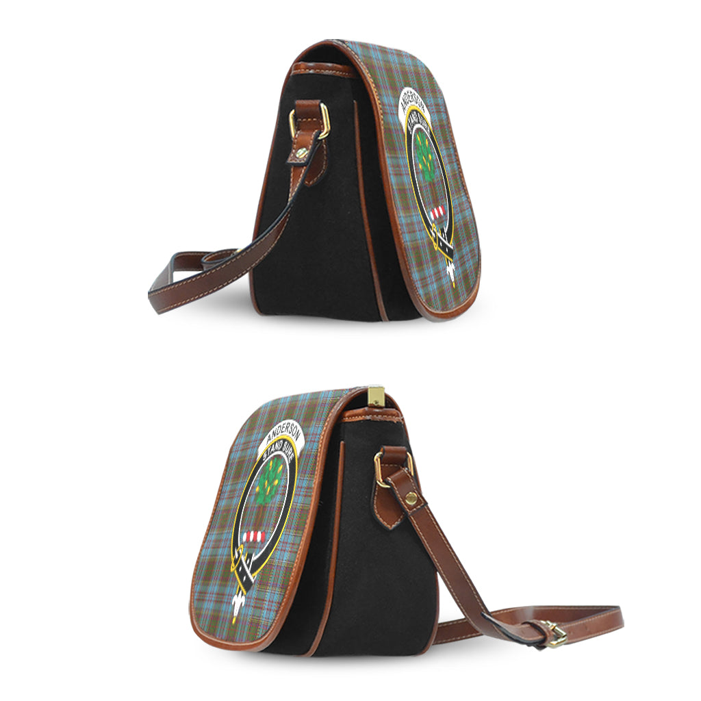 Anderson Tartan Saddle Bag with Family Crest - Tartan Vibes Clothing