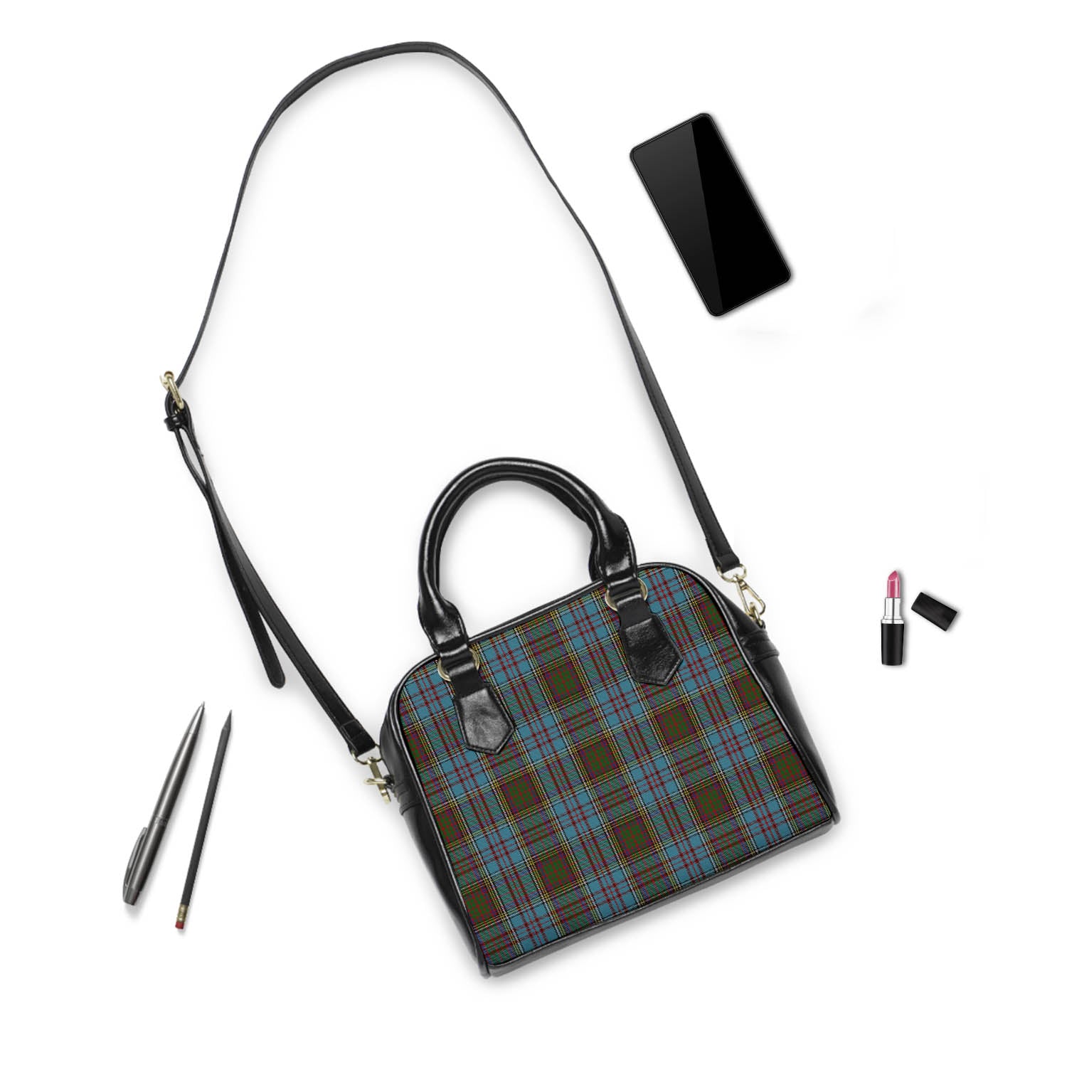 Anderson Tartan Shoulder Handbags - Tartanvibesclothing