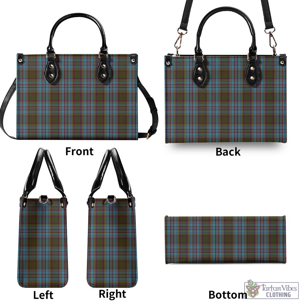 Tartan Vibes Clothing Anderson Tartan Luxury Leather Handbags