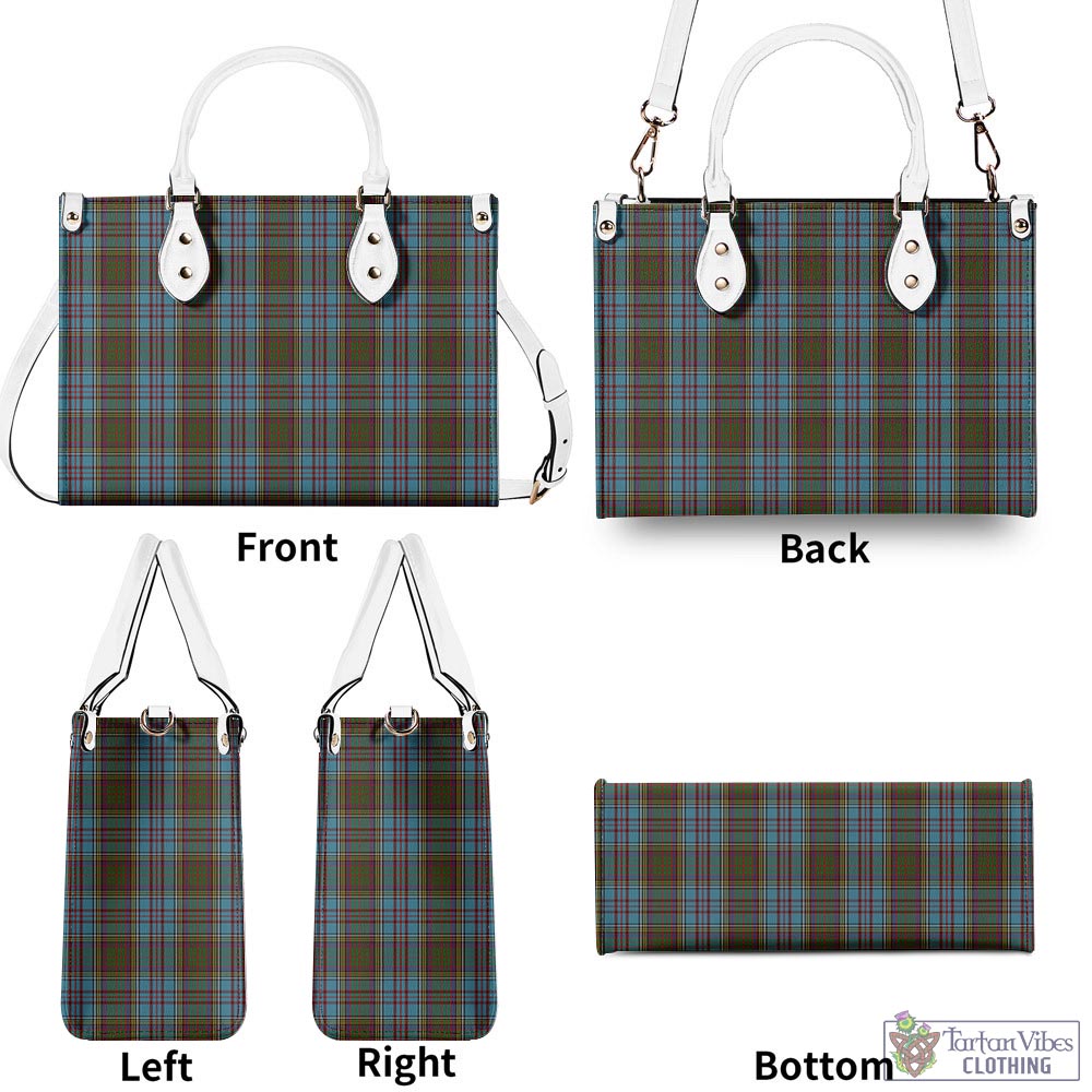 Tartan Vibes Clothing Anderson Tartan Luxury Leather Handbags