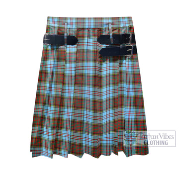 Anderson Ancient Tartan Men's Pleated Skirt - Fashion Casual Retro Scottish Kilt Style