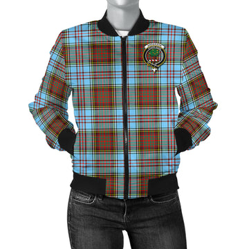 Anderson Ancient Tartan Bomber Jacket with Family Crest