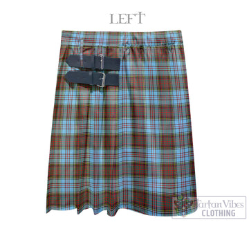 Anderson Ancient Tartan Men's Pleated Skirt - Fashion Casual Retro Scottish Kilt Style