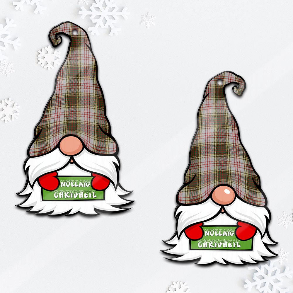Anderson Dress Gnome Christmas Ornament with His Tartan Christmas Hat Mica Ornament - Tartanvibesclothing