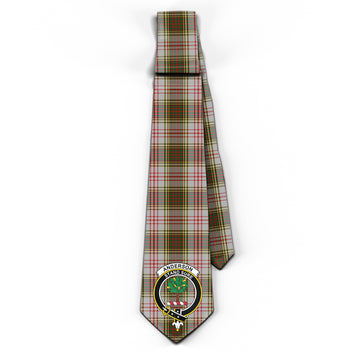 Anderson Dress Tartan Classic Necktie with Family Crest