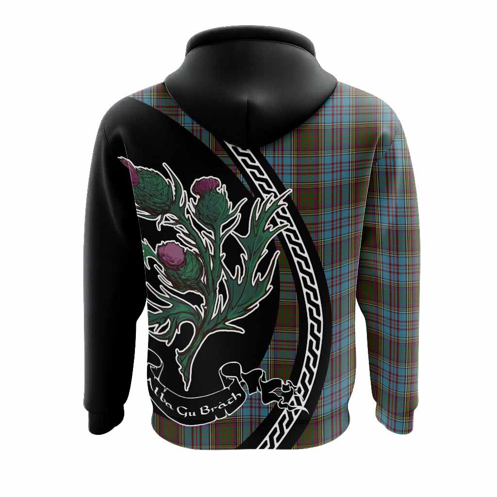 Anderson Family Crest Tartan Hoodie Alba Thistle Inspired - Tartan Vibes Clothing