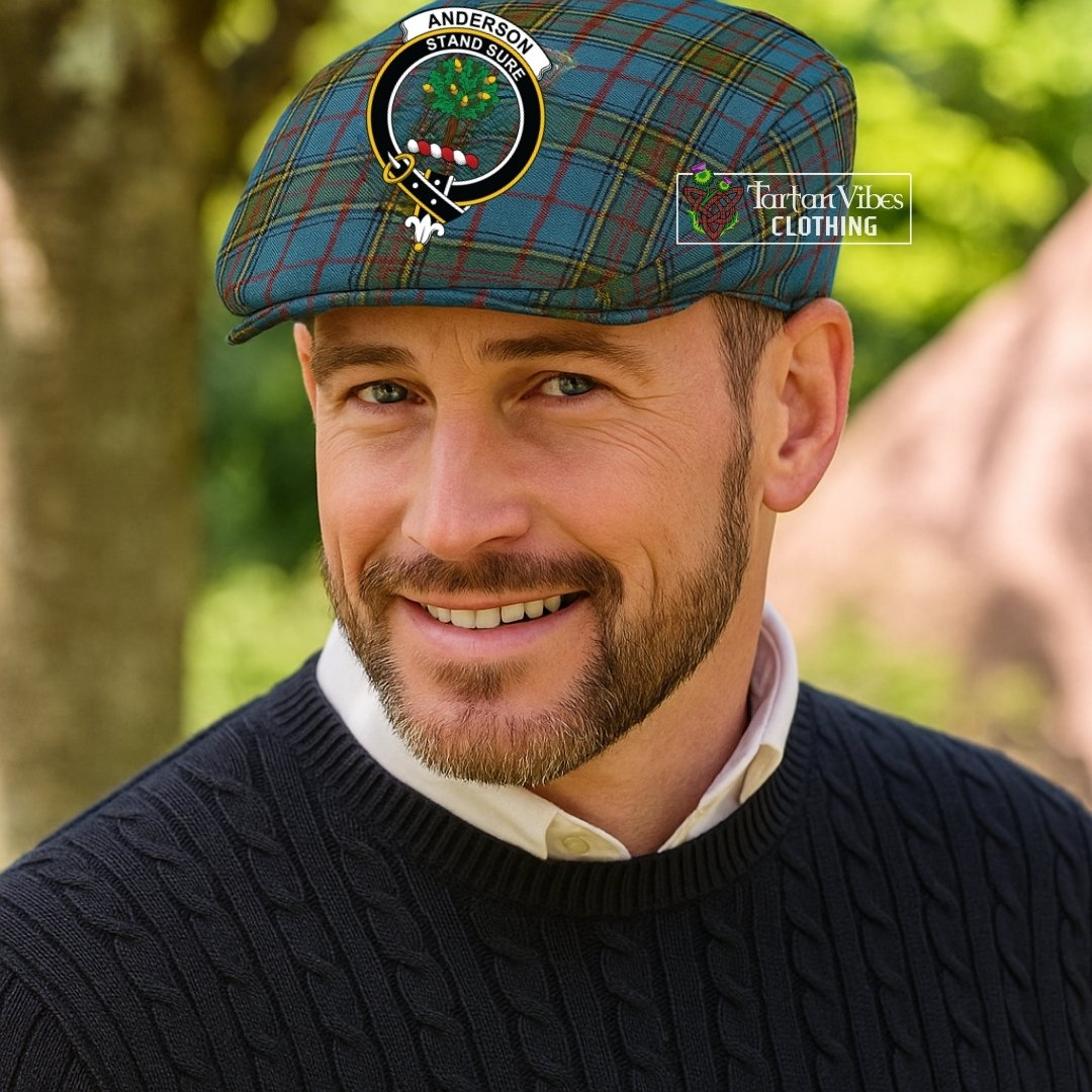 Anderson Family Crest Tartan Jeff Hat