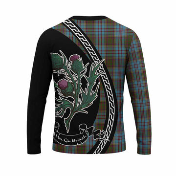 Anderson Family Crest Tartan Long Sleeve T-Shirt Alba Thistle Inspired - Tartan Vibes Clothing