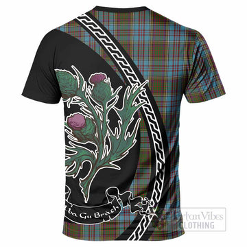 Anderson Family Crest Tartan T-Shirt Alba Thistle Inspired - Tartan Vibes Clothing