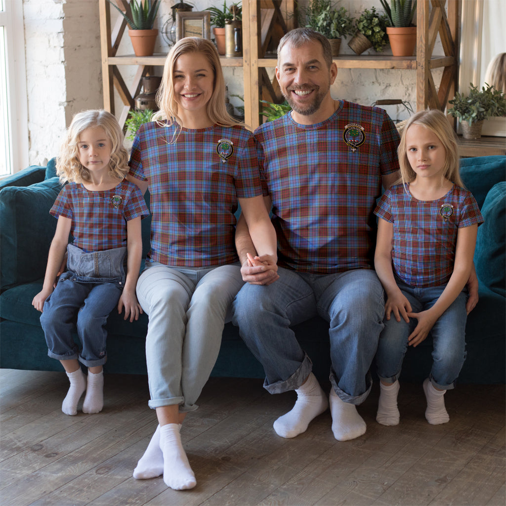 Anderson Modern Tartan T-Shirt with Family Crest Men's Shirt S - Tartanvibesclothing
