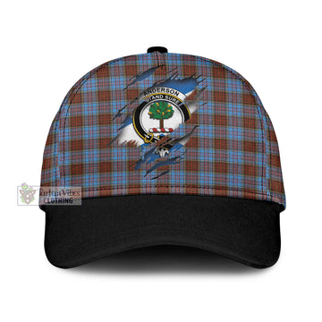 Anderson Modern Tartan Classic Cap with Family Crest In Me Style