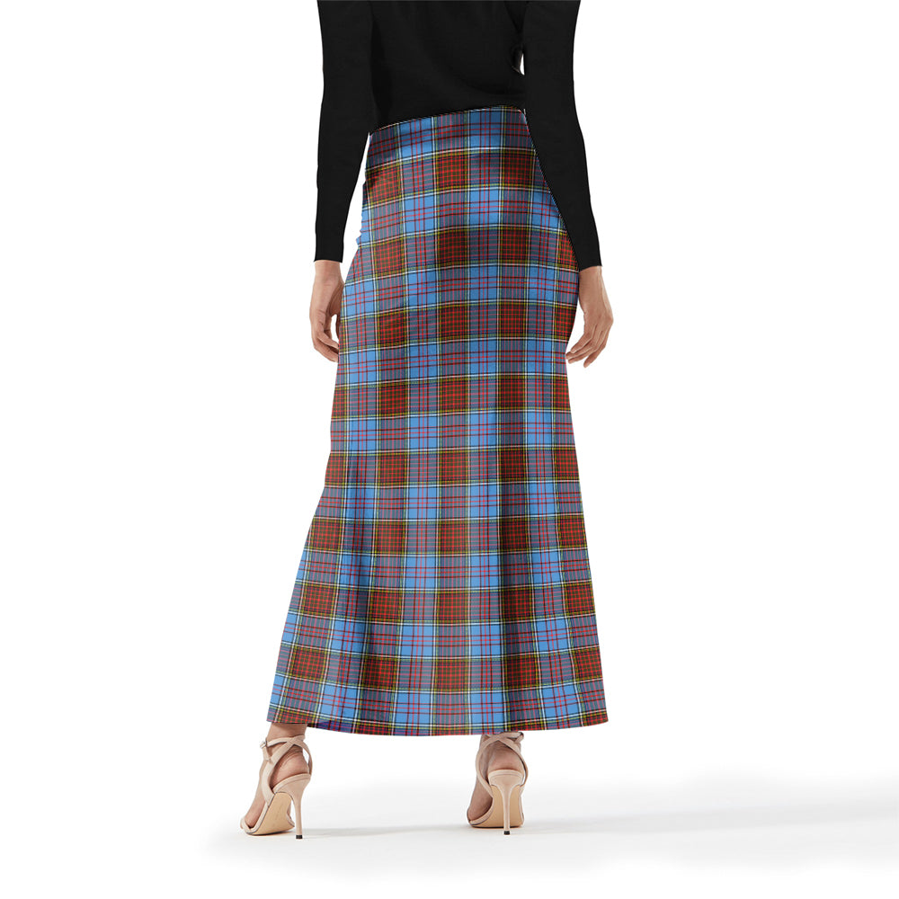 Anderson Modern Tartan Womens Full Length Skirt - Tartanvibesclothing