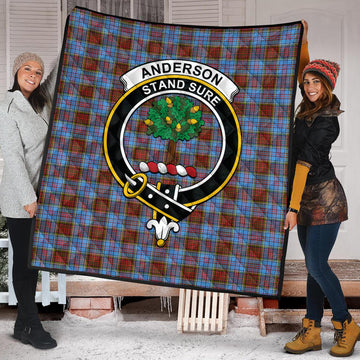 anderson-modern-tartan-quilt-with-family-crest