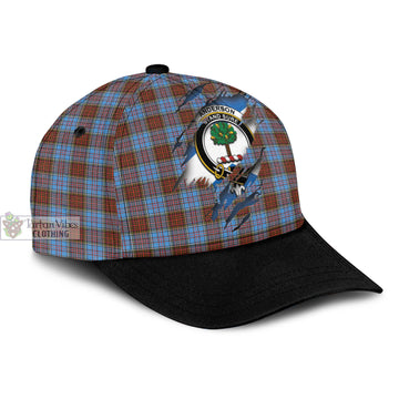 Anderson Modern Tartan Classic Cap with Family Crest In Me Style