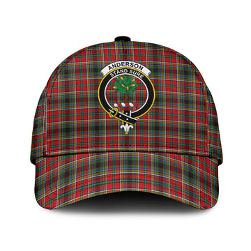 Anderson of Arbrake Tartan Classic Cap with Family Crest