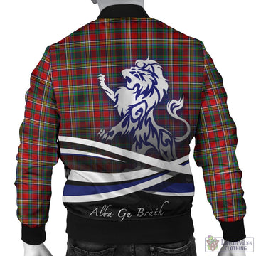 Anderson of Arbrake Tartan Bomber Jacket with Alba Gu Brath Regal Lion Emblem
