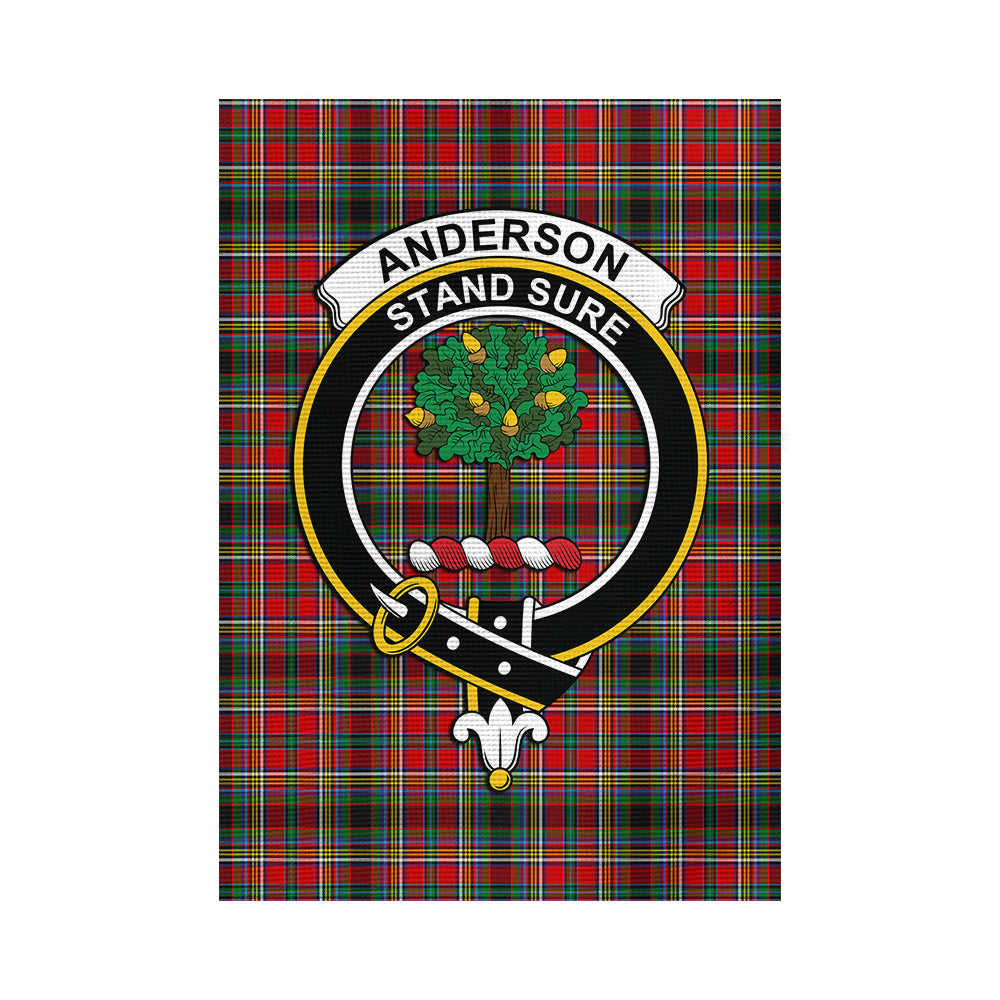 Anderson of Arbrake Tartan Flag with Family Crest - Tartanvibesclothing
