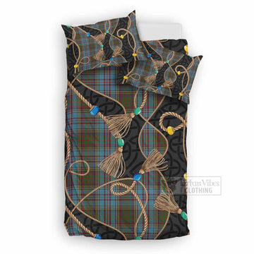 Anderson Scottish Tartan Twisted Ropes Stylized Bedding Set