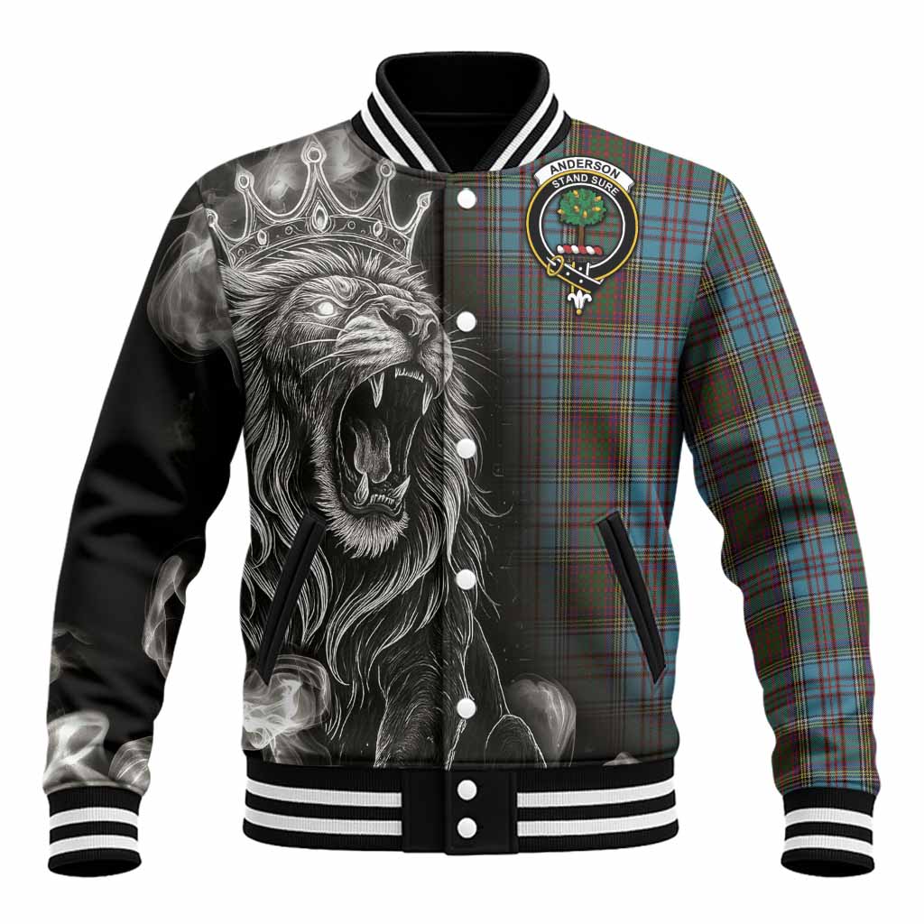 Anderson Tartan Baseball Jacket Roaring Lion Heritage