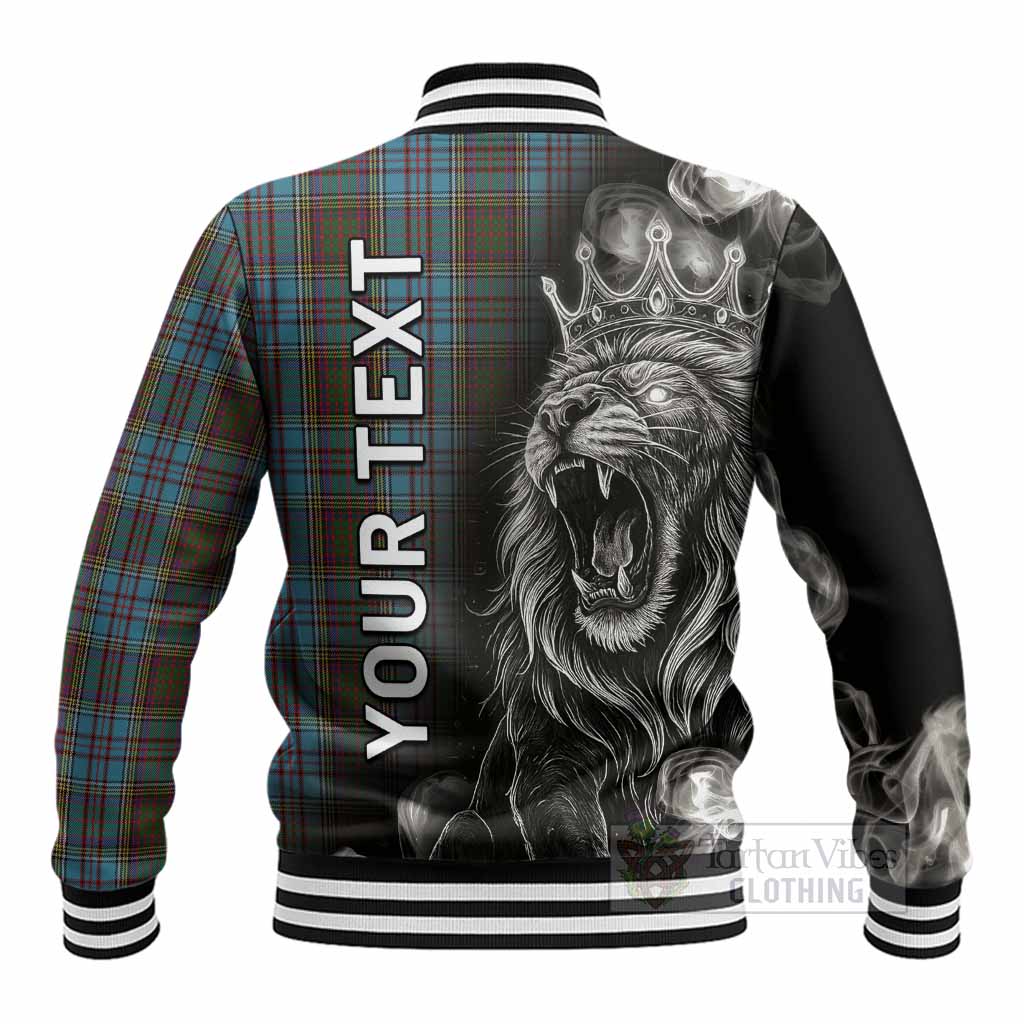 Anderson Tartan Baseball Jacket Roaring Lion Heritage