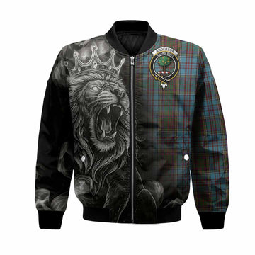 Anderson Tartan Bomber Jacket Roaring Lion Heritage