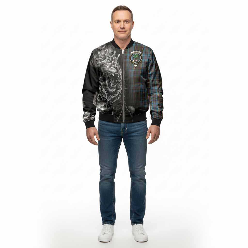 Anderson Tartan Bomber Jacket Roaring Lion Heritage
